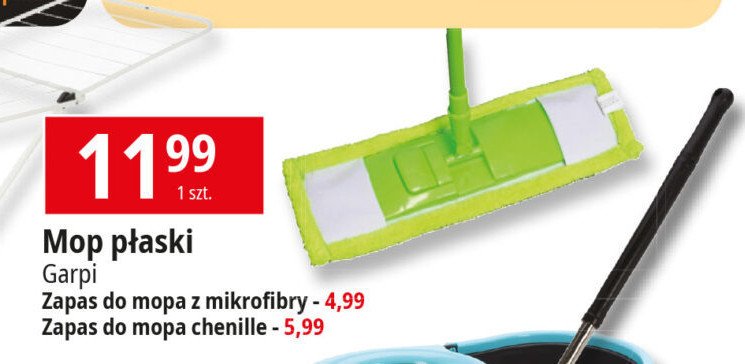 Wkład do mopa chenille Garpi promocja w Leclerc