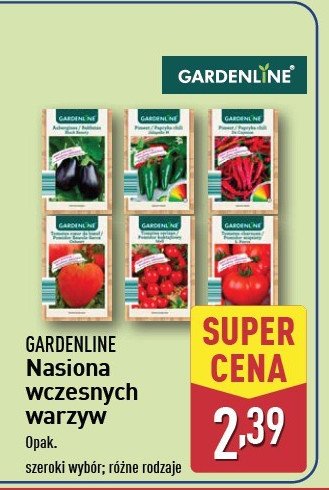 Nasiona bakłażanów GARDEN LINE promocja