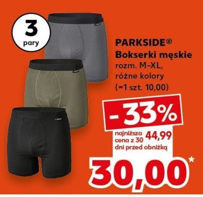 Bokserki męskie rozm. M-XL promocja w Kaufland