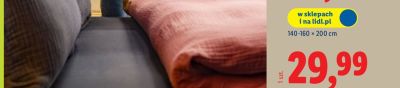 Prześcieradło dżersejowe bawełniane z gumką 140-160×200 cm promocja w Lidl