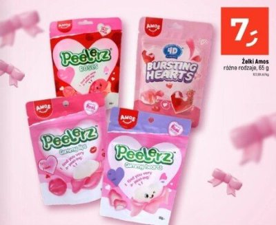 Żelki Amos różne rodzaje promocja w Dealz