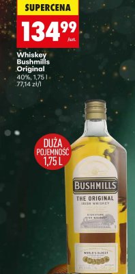Whiskey Bushmills Original promocja w Biedronka