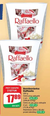 Bombonierka Raffaello 230 g promocja w Dino