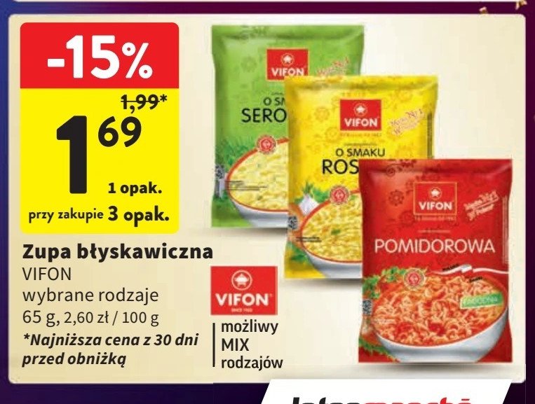 Pomidorowa Vifon promocja