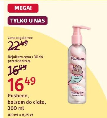 Balsam do ciała Pusheen, 200 ml promocja w Rossmann
