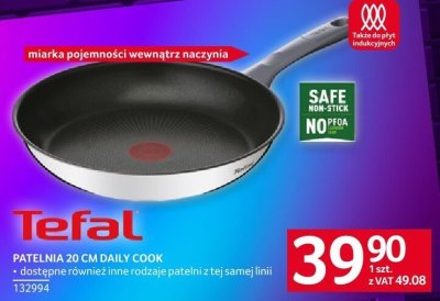 Patelnia Tefal PATELNIA 20 CM DAILY COOK promocja w Selgros