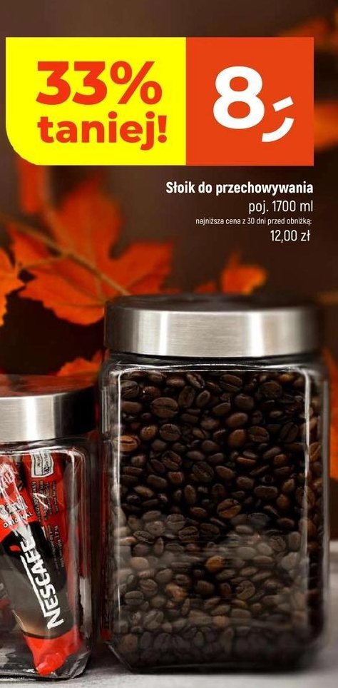 Słoik do przechowywania 1.75 l promocja