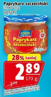 Paprykarz szczeciński ŁOSOŚ promocja w Prim Market
