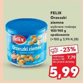 Orzechy ziemne solone Felix promocja