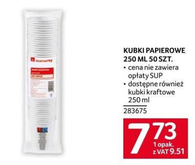 Kubki papierowe 250 ML 50 SZT. economy promocja w Selgros