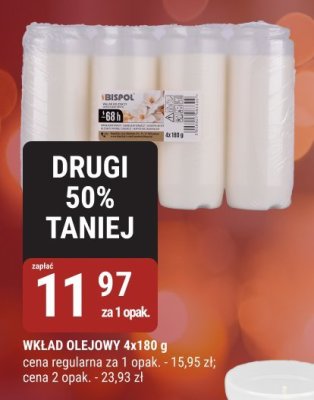 WKŁAD OLEJOWY 4x180 g promocja w bi1