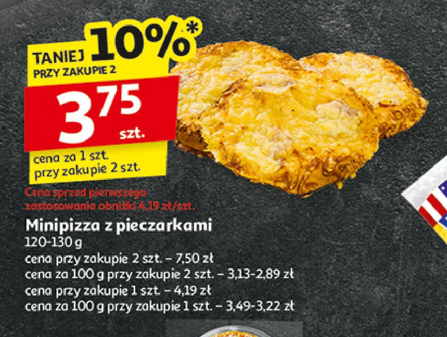 Minipizza z pieczarkami promocja