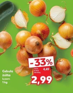 Cebula żółta promocja w Kaufland