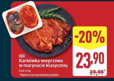 Karkówka wieprzowa w marynacie klasycznej BBQ (MIĘSO) promocja