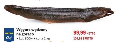 Węgorz wędzony na gorąco promocja w Makro