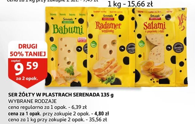 Ser salami z pieprzem i chilli Serenada salami promocja
