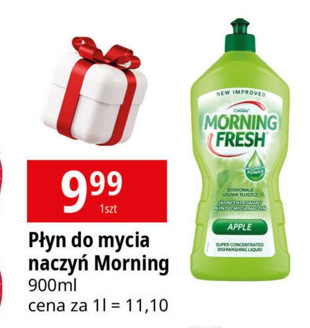 Płyn do naczyń apple Morning fresh promocja