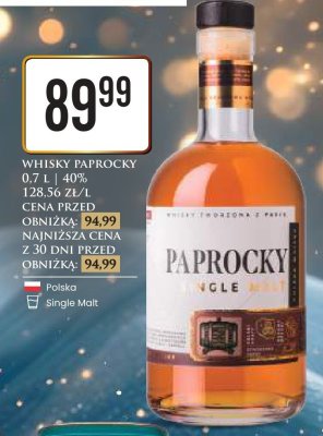 Whisky promocja w Dino