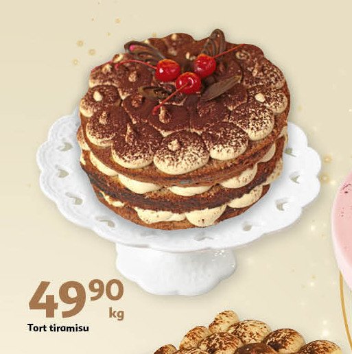 Tort tiramisu Auchan promocja w Auchan