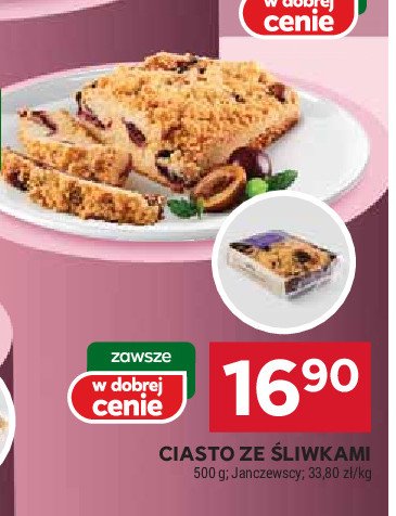 Ciasto ze śliwkami Janczewscy promocja