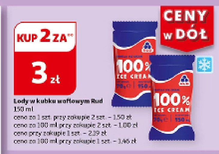 L贸d waniliowy Rud promocja