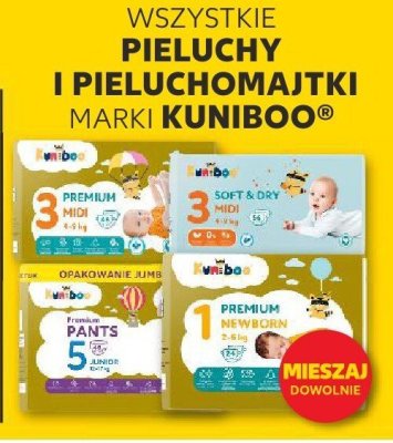 Wszystkie pieluchy i pieluchomajki promocja w Kaufland