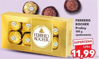 Praliny Ferrero Rocher promocja w Kaufland