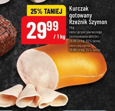 Kurczak gotowany promocja w POLOmarket