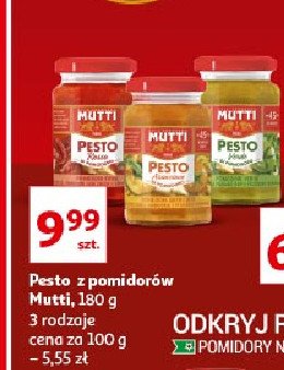 Pesto arancione Mutti promocja