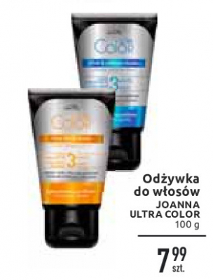 Od偶ywka koloryzuj膮ca ciep艂e odcienie blond Joanna ultra color system promocja