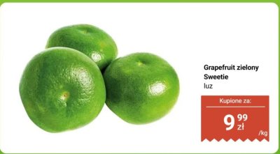 Grapefruit zielony Sweetie luz promocja w Dino