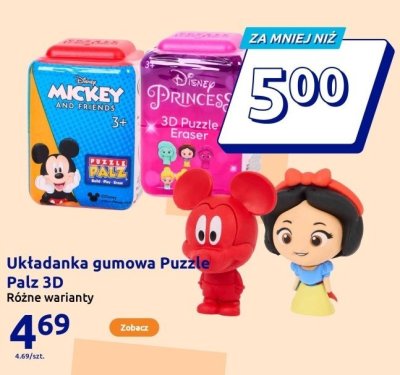 Układanka gumowa 3D promocja w Action