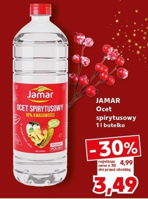 Ocet spirytusowy JAMAR 1 l butelka promocja w Kaufland
