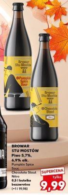 Piwo Chocolate Stout Nitro promocja w Kaufland