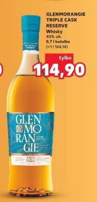 Whisky Triple Cask Reserve 40% alk. 0,7 l promocja w Kaufland