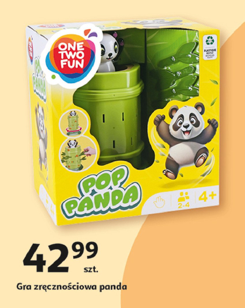 Gra panda One two fun promocja w Auchan