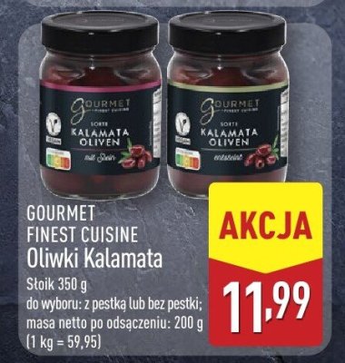 Oliwki Kalamata bez pestki promocja w Aldi