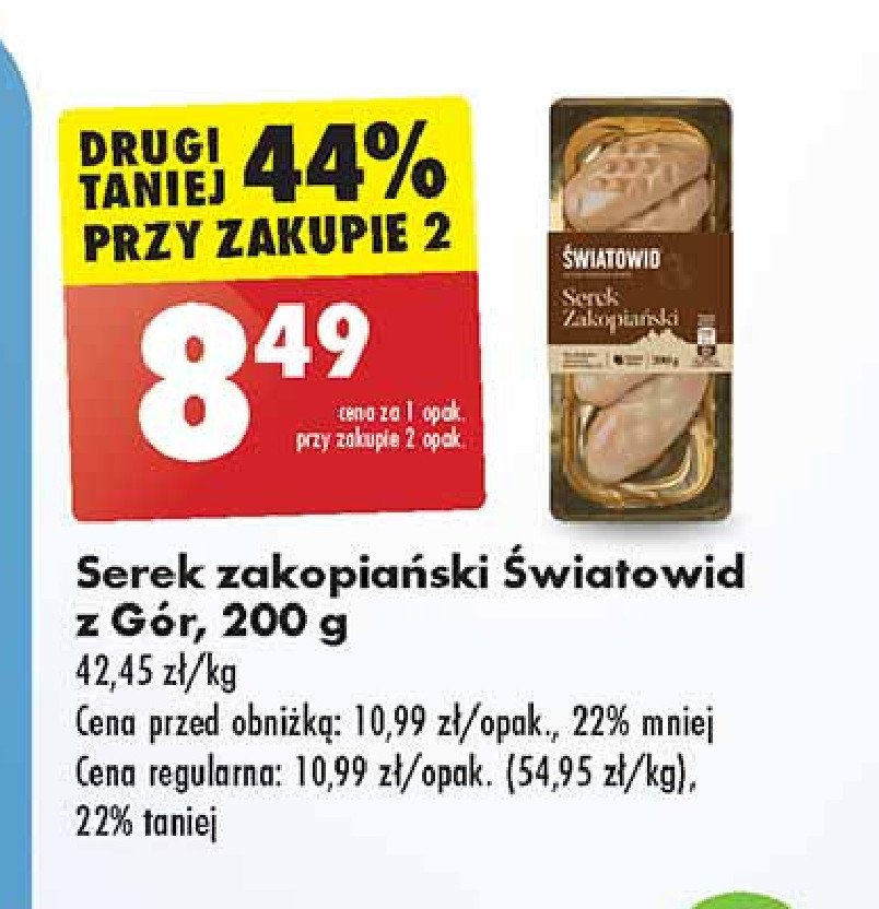 Serek zakopiański Światowid promocja