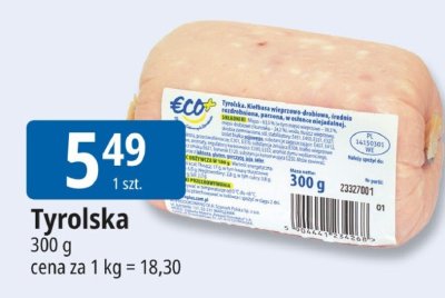 Tyrolska Eco+ promocja w Leclerc