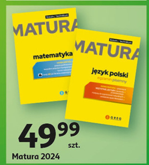 Matura 2024 - język polski promocja
