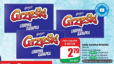 Lody promocja w Dino