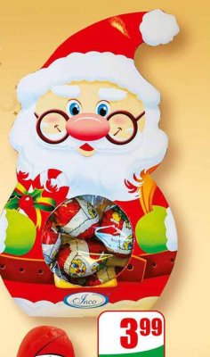 Czekolada Figurki Mikołaj  promocja w Dino