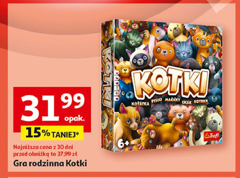 Kotki Trefl promocja w Auchan