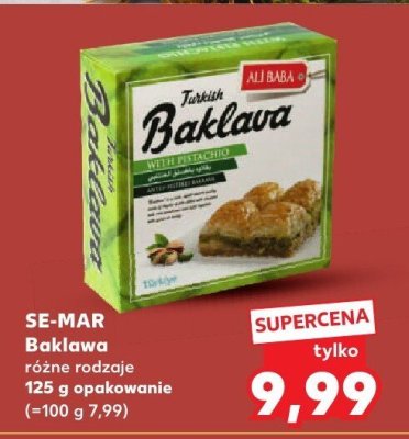 Baklawa, różne rodzaje promocja w Kaufland