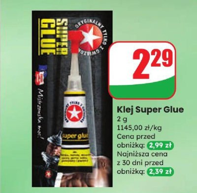 Klej błyskawiczny promocja w Dino
