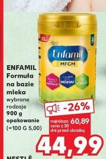 Mleko 4 Enfamil premium mfgm promocja