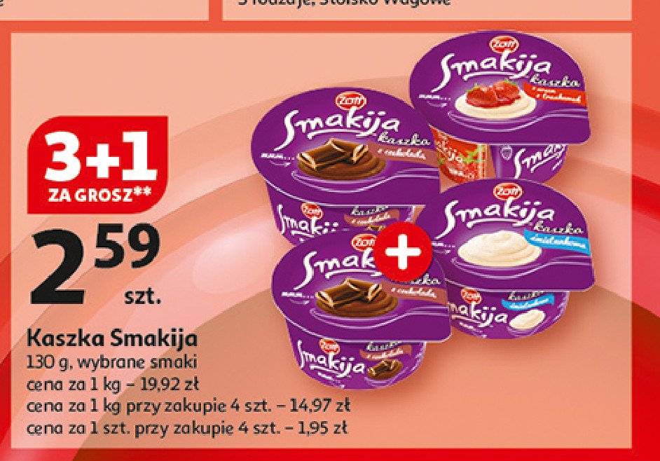 Kaszka czekoladowa promocja w Auchan