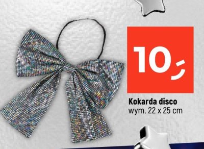 Kokarda disco wym. 22 x 25 cm promocja w Dealz