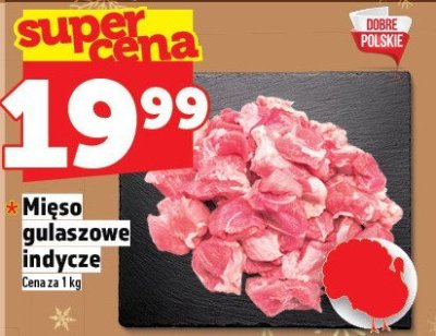 Mięso gulaszowe indycze promocja w TOPAZ