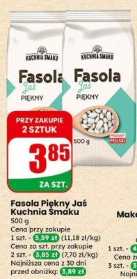 Fasola Piękny Jaś Kuchnia Smaku promocja w Dino